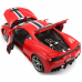 Miniatura Bburago Ferrari 458 Speciale Race Play 1/18 Vermelho